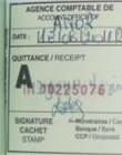 Quittance de paiement 